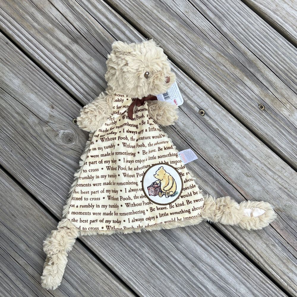 Disney Beige Winnie the Pooh Plush Lovey